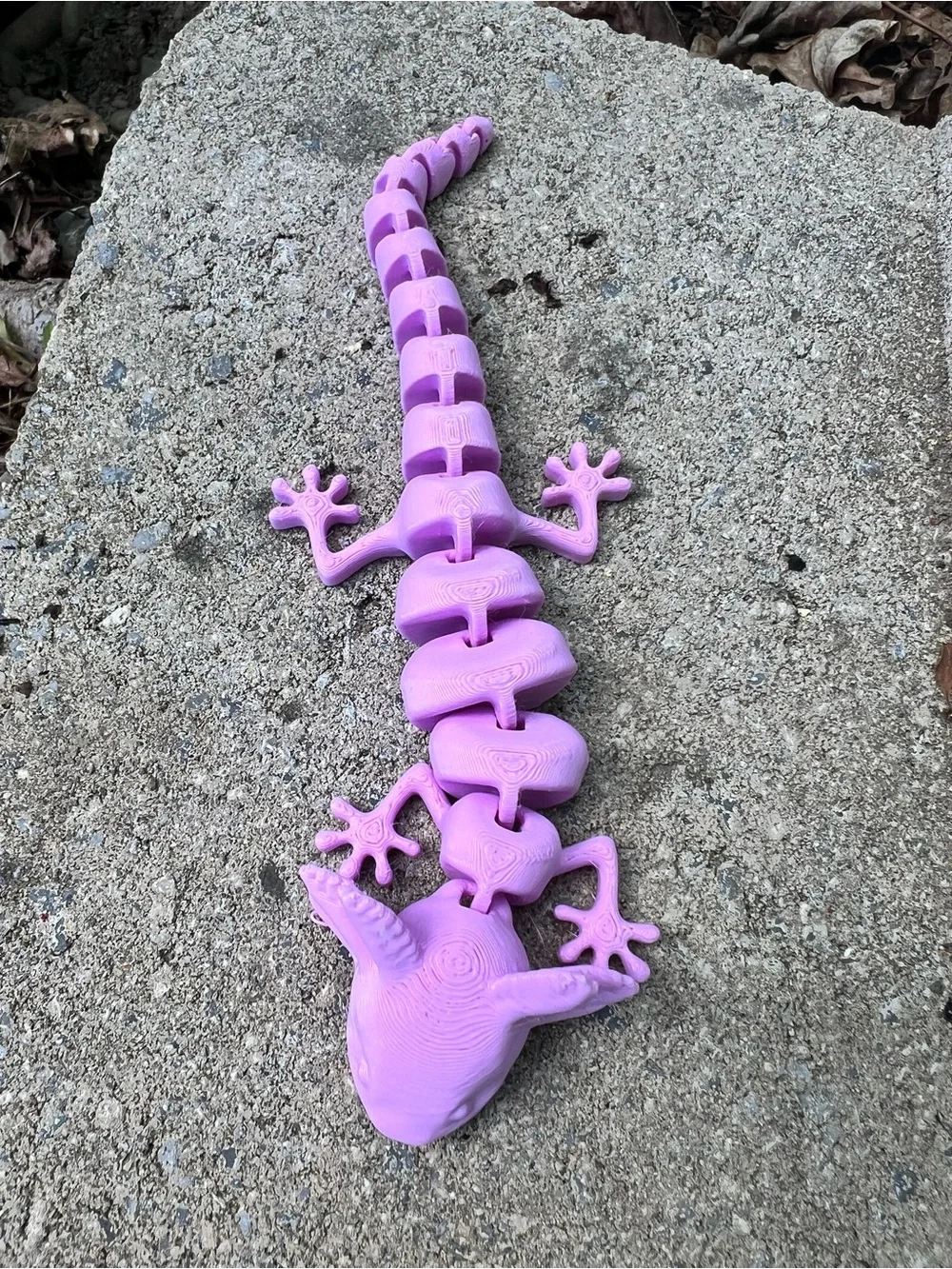 3D printed axolotls